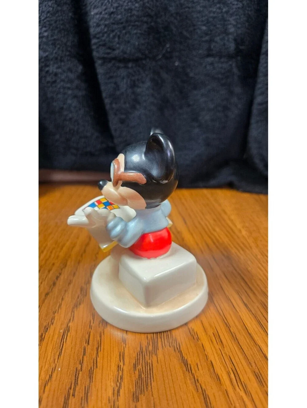 Vintage Walt Disney Productions Goebel Figurine - Mickey Mouse with Puzzle